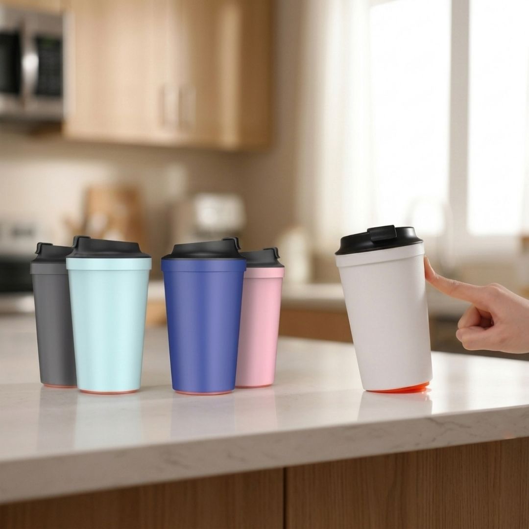 Spill Proof Travel Coffee Mug for Corporate Gifting